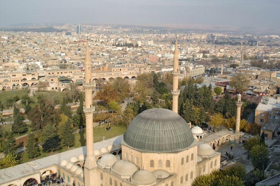 Urfa Castle and Mevlid-i Halil Mosque