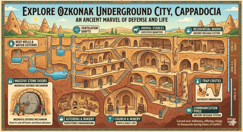 Ozkonak Underground City